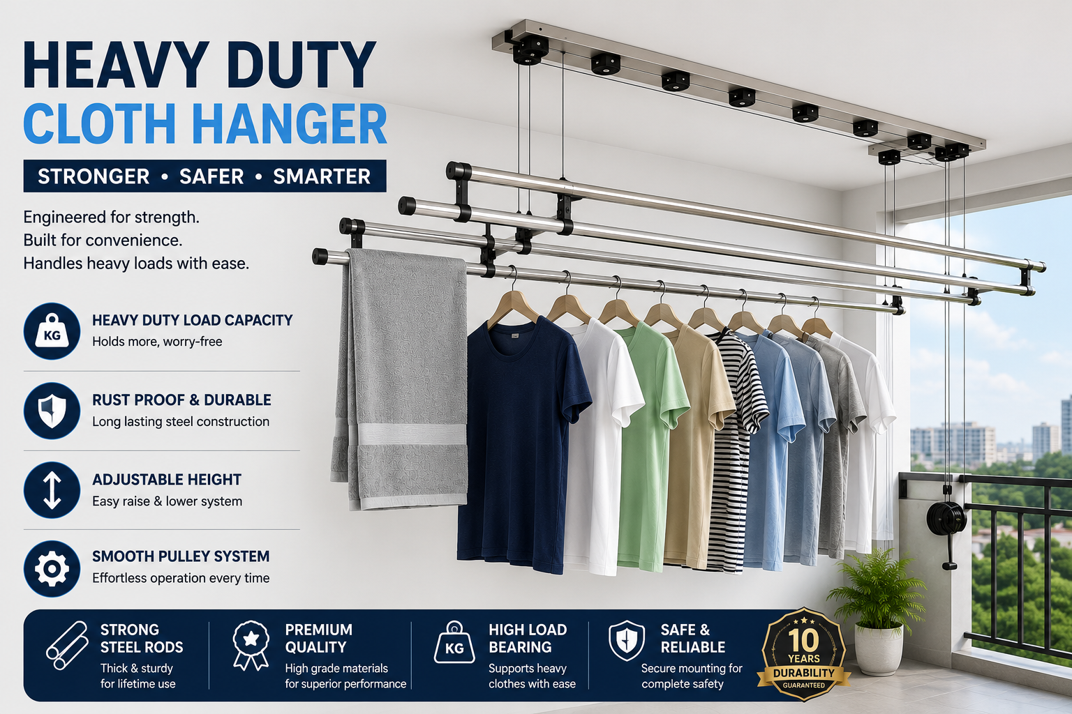 Heavy Duty Cloth Hanger